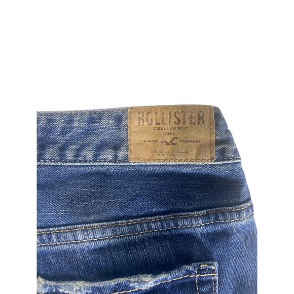 Women Hollister Blue Jeans Size 7 - Picture 8 of 8